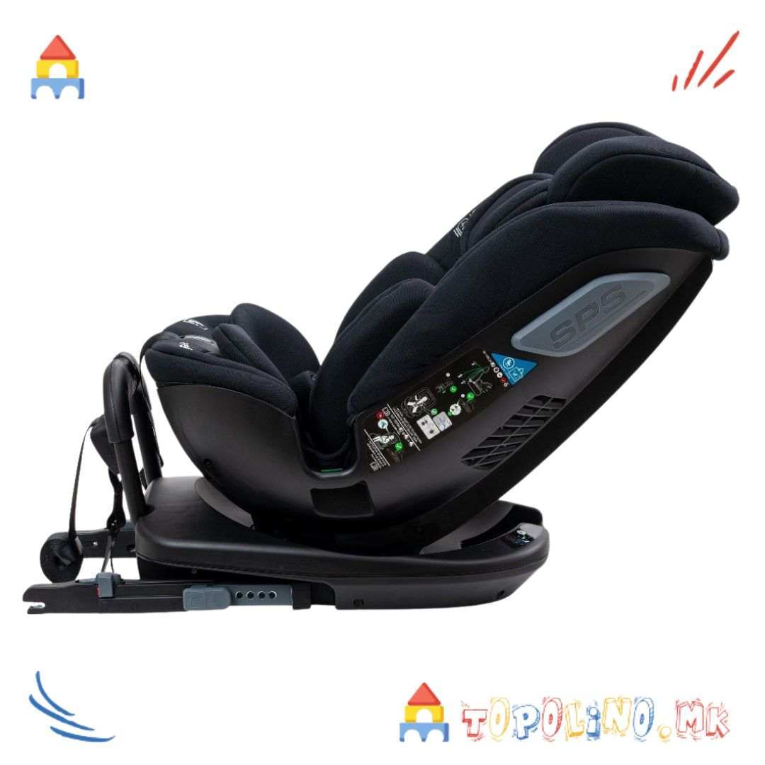 Седиште за Автомобил Epic 40-150cm Black - FreeOn - Image 8