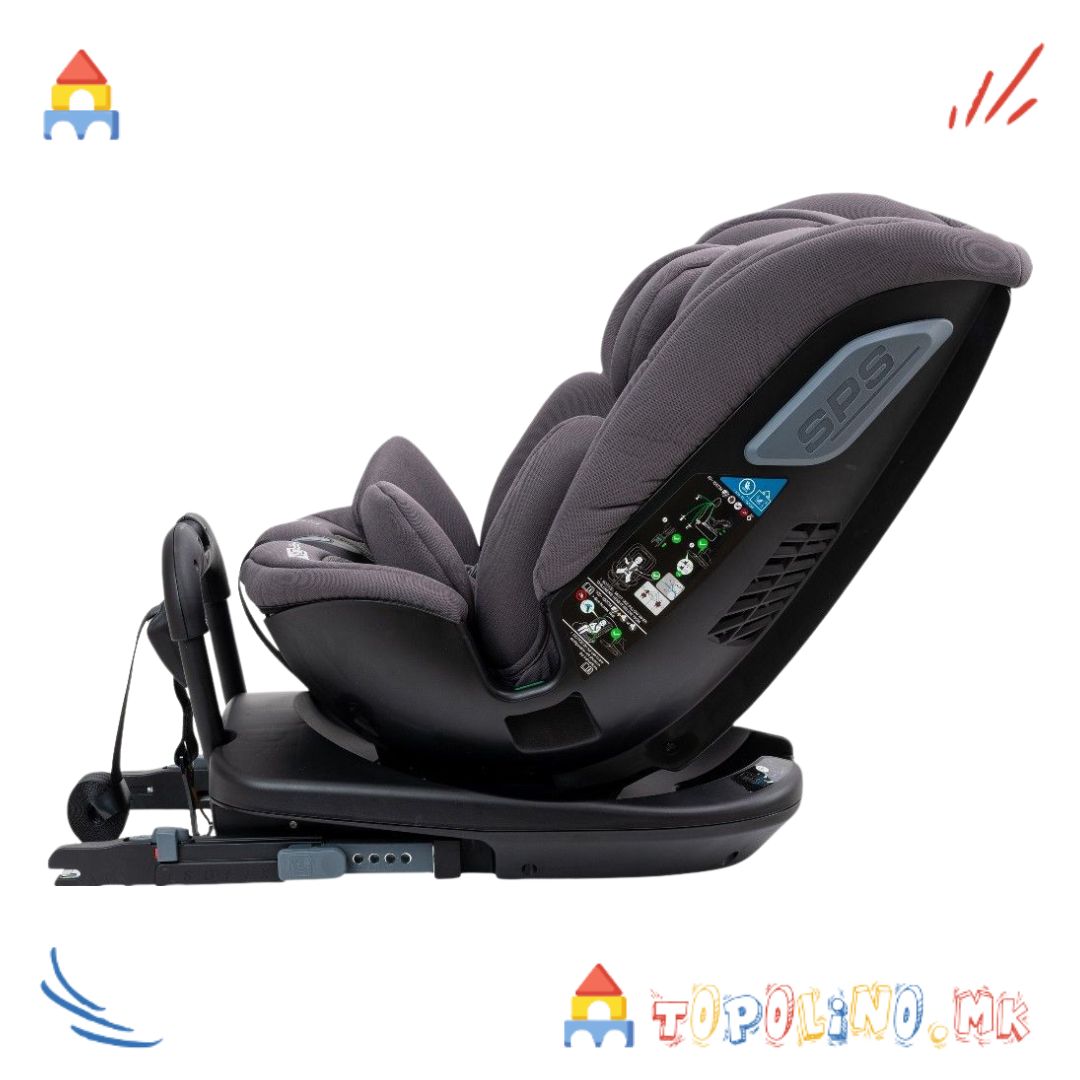 Седиште за Автомобил Epic 40-150cm Grey - FreeOn - Image 6