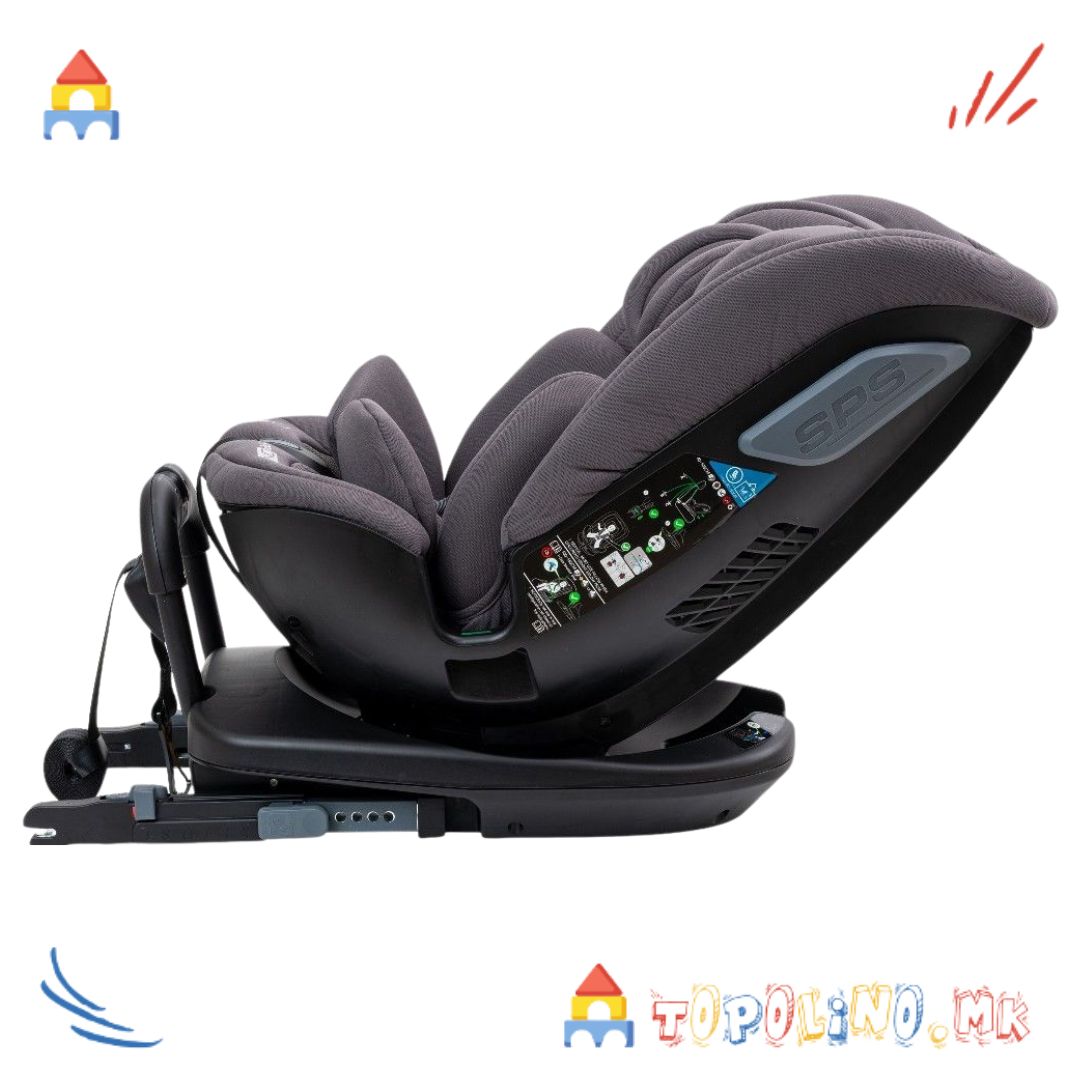 Седиште за Автомобил Epic 40-150cm Grey - FreeOn - Image 5