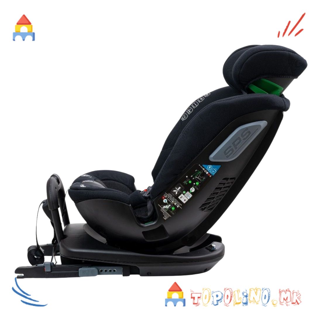 Седиште за Автомобил Epic 40-150cm Black - FreeOn - Image 13