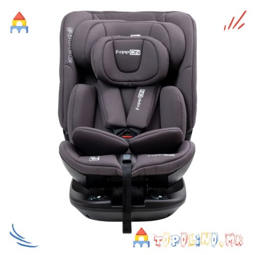 Седиште за Автомобил Epic 40-150cm Grey - FreeOn