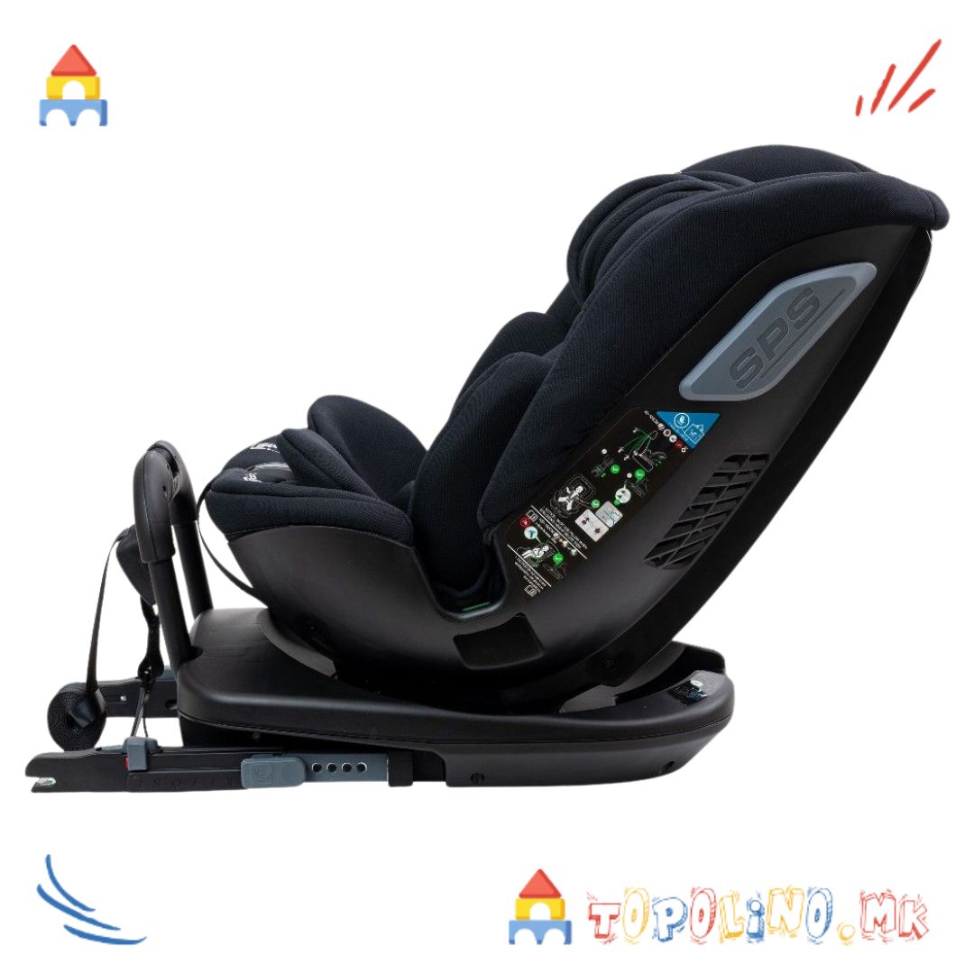 Седиште за Автомобил Epic 40-150cm Black - FreeOn - Image 9