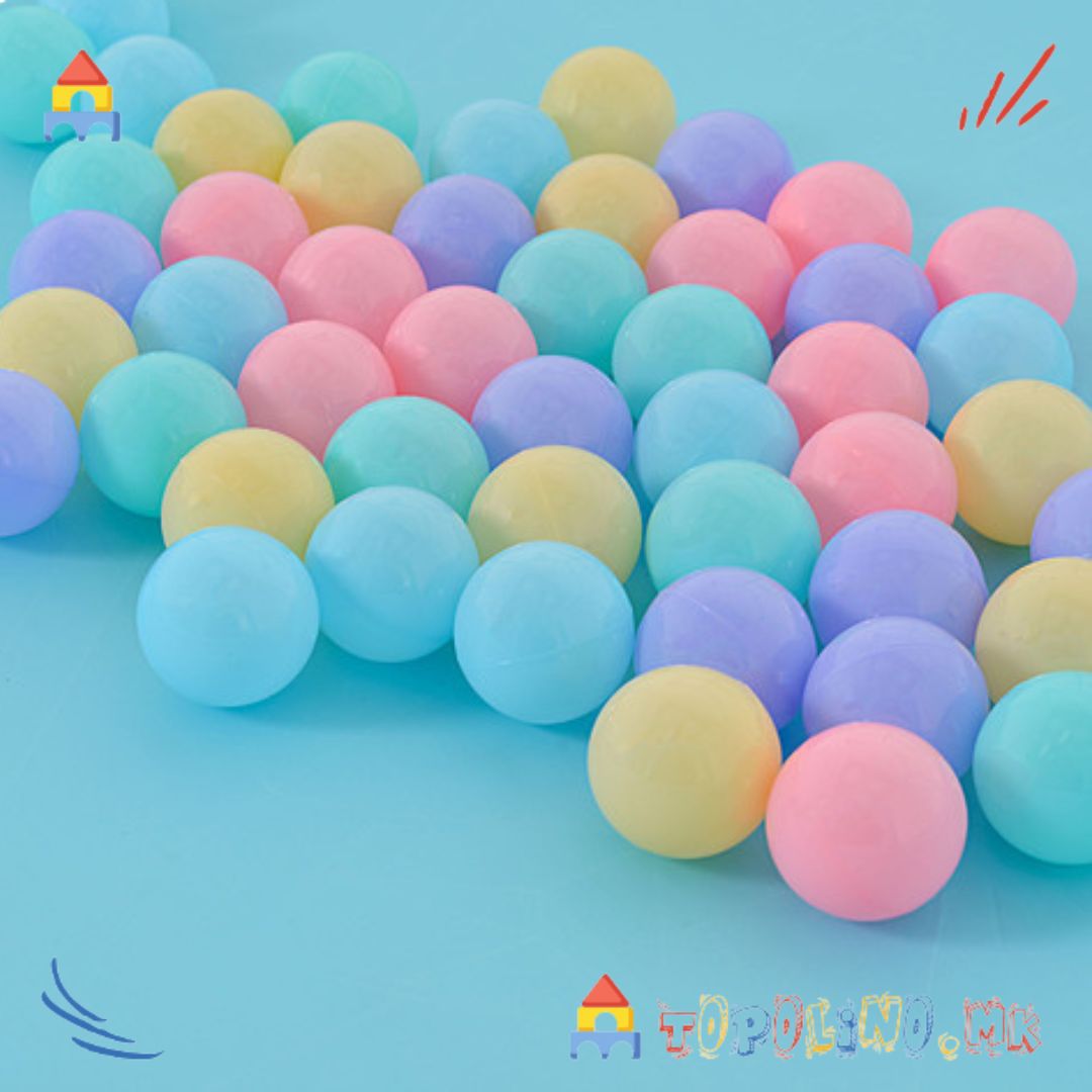 Оградица со Топчиња 50пар. Сина - Moni Toys - Image 5