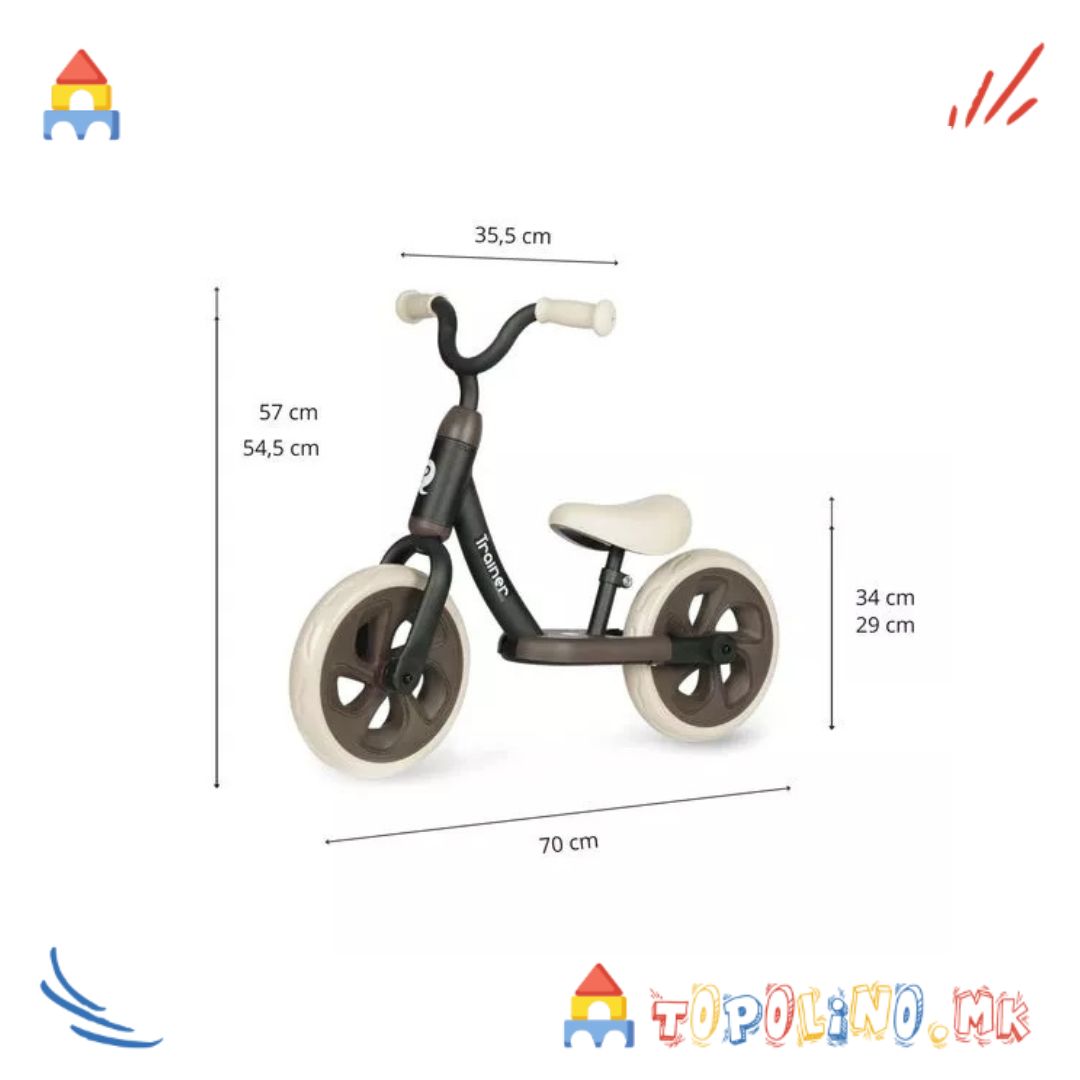 Balance Bike Trainer Black - QPlay - Image 3