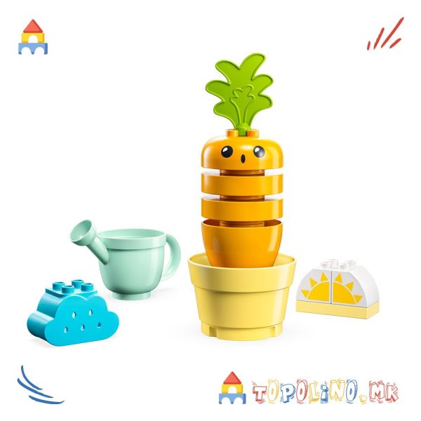 Growing Carrot Duplo - Lego