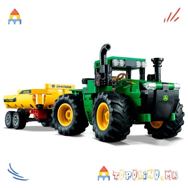 John Deere 9620R 4WD Tractor - Lego