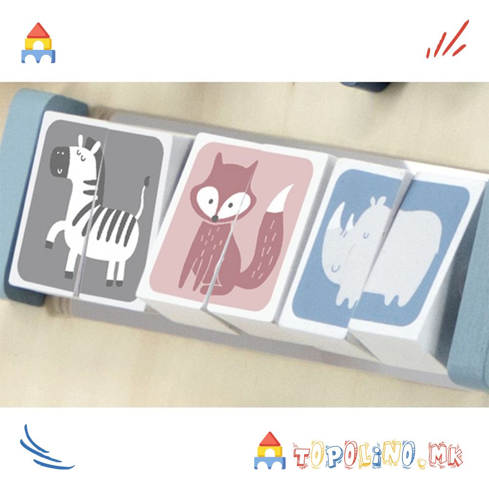 Дрвена Играчка Проодувалка Activity Baby Walker - Polar B