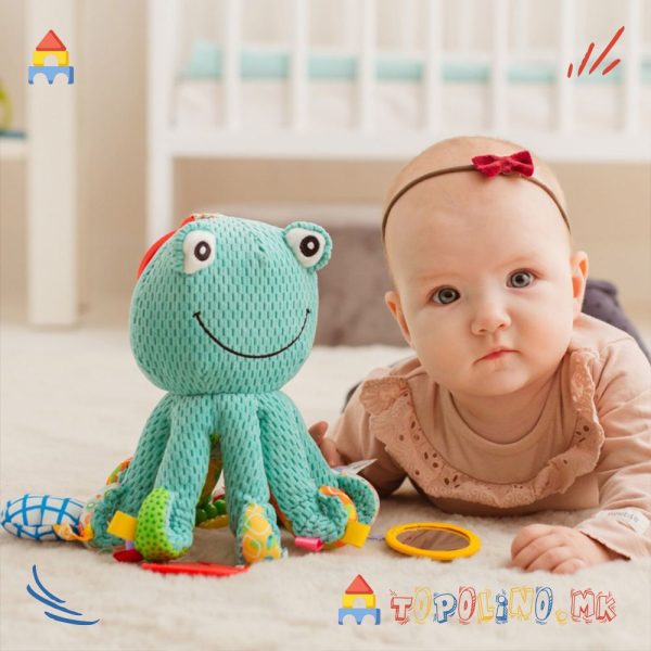 Играчка за Количка Октопод - Bali Bazoo