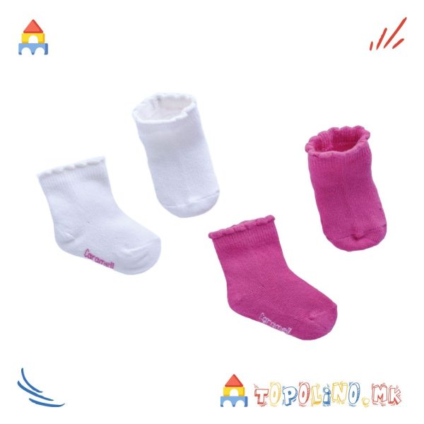 Чорапи Сет 2 Пар. Ж. 0-6 м. - Caramell