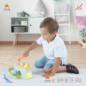 Играчка со Чекан и Топчиња - Dolu