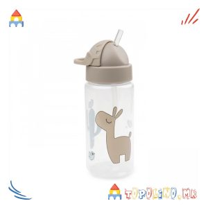 Шише со Цевка 350ml Пластично Lalee Крем - Done By Deer