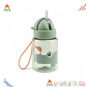 Шише со Цевка 280ml Playground Зелено - Done By Deer