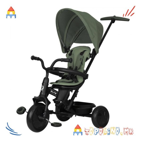 Трицикл Elite Platinum 6 во 1 Green - QPlay