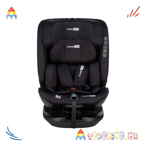 Седиште за Автомобил Epic I-Size 40 - 150см Black - FreeOn