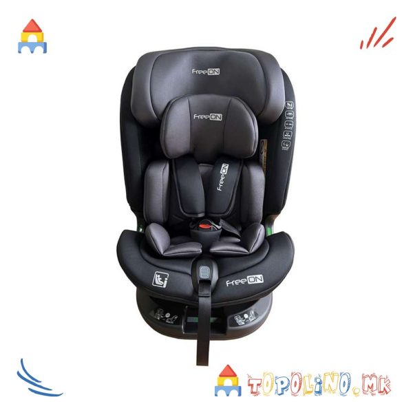 Седиште за Автомобил Epic I-Size 40 - 150см Grey - FreeOn
