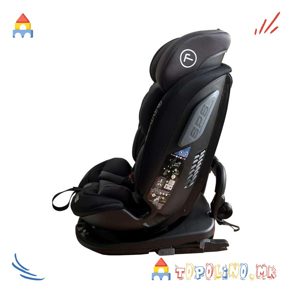 Седиште за Автомобил Epic I-Size 40 - 150см Grey - FreeOn