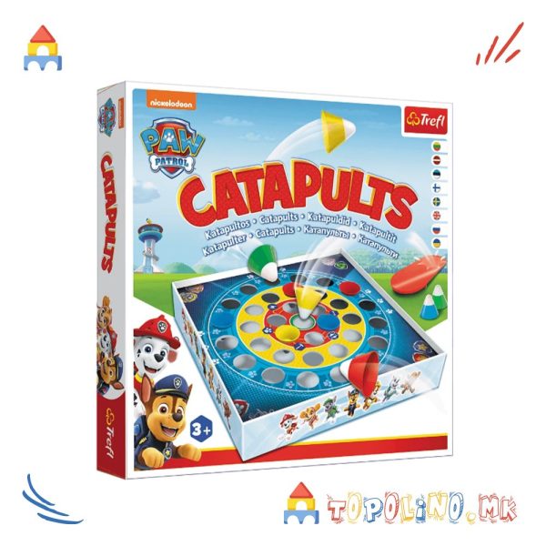 Друштвена Игра Катапулт Paw Patrol - Trefl