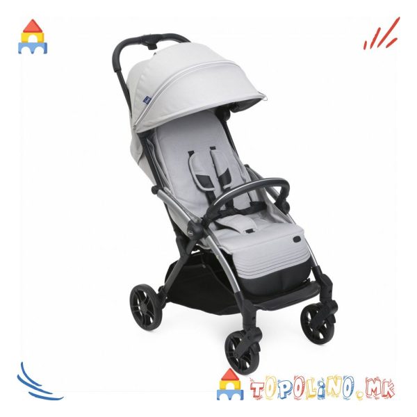 Количка Goody Xplus Pearl Gray 0M+ - Chicco