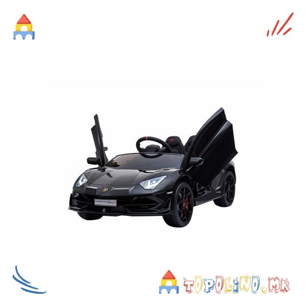 LAMBORGHINI AVENTADOR SVJ-LED USB Mp3 FULL опрема - Лиценцирано од Chipolino