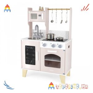 Дрвена Играчка Кујна Little Chef Pretty Pink - PolarB