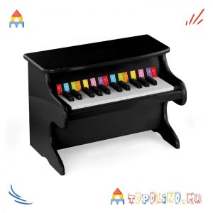 Дрвена Играчка Пијано Black - Viga