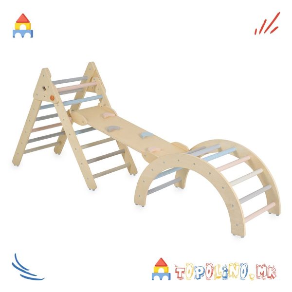 Дрвена Играчка за Качување Pickler - Moni Toys Голем Есенски Попуст