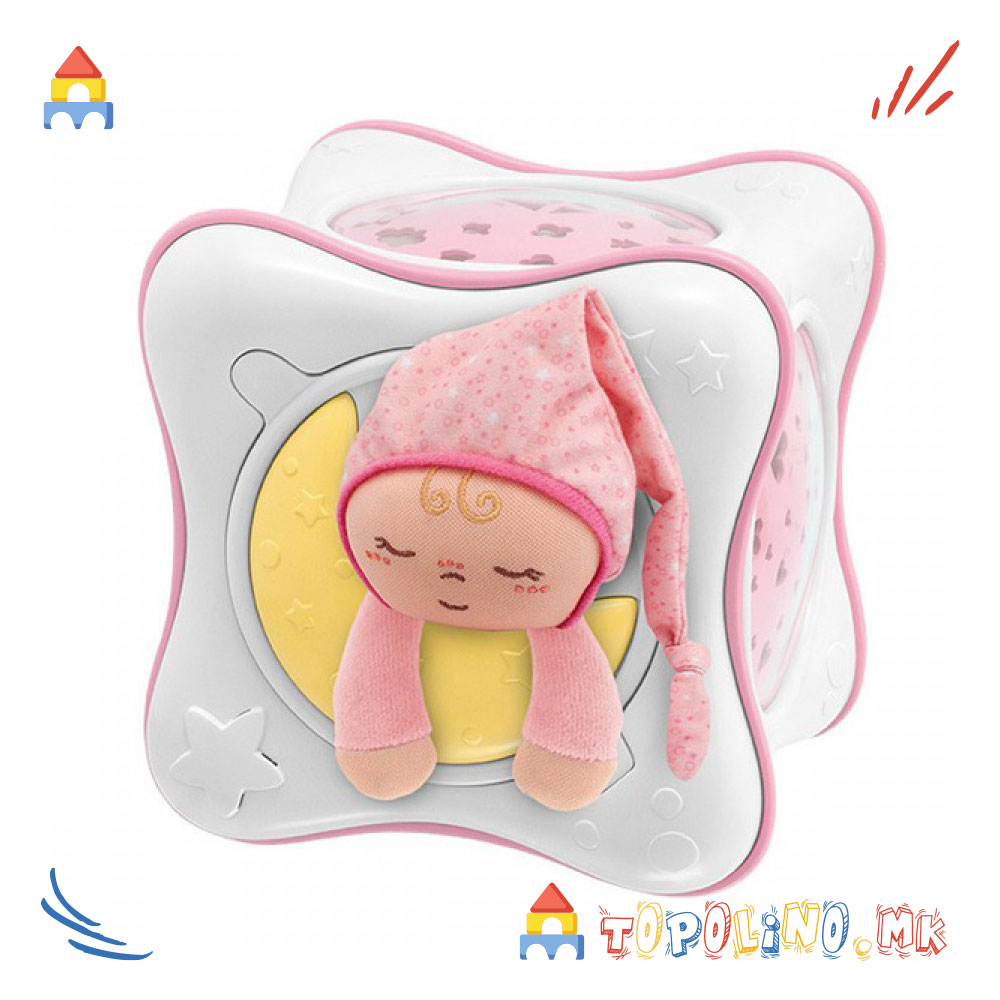 Прожектор Музички Виножито Коцка 0м+ - Chicco