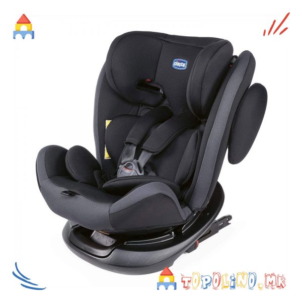 Седиште За Автомобил Unico Fix Jet Black 0-36кг - Chicco