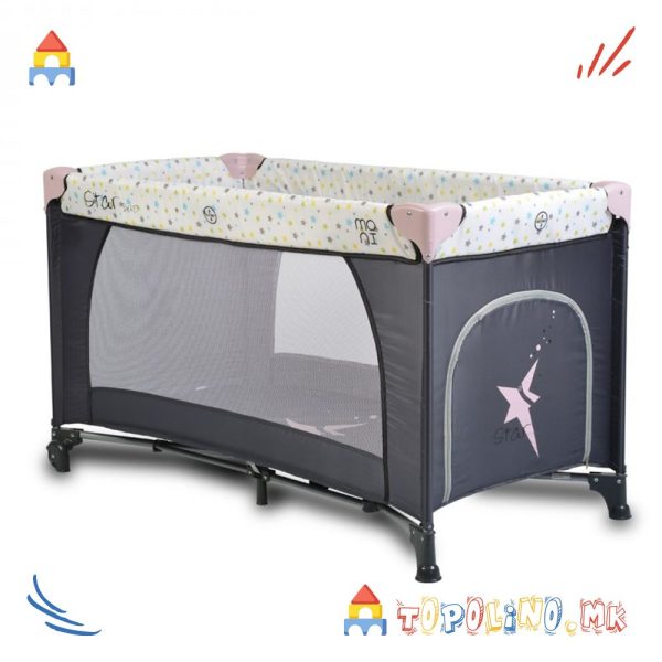 Креветче со 2 нивоа Star Pink Moni