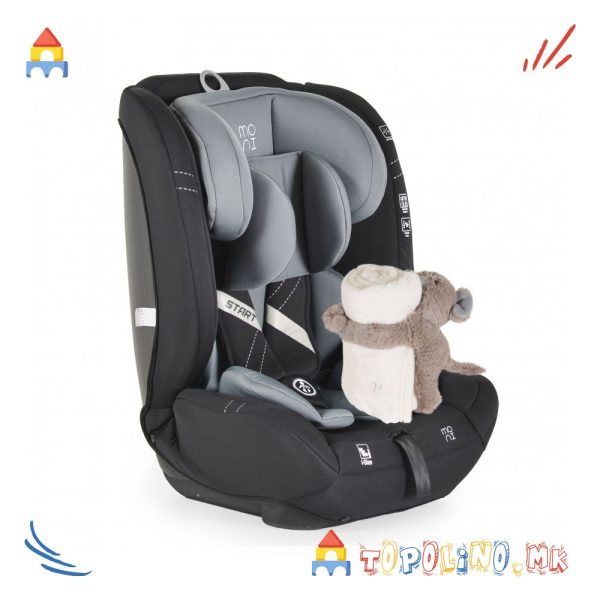 Седиште за Автомобил Start Grey 76-150 см - Moni