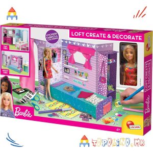Barbie Loft Create and Decorate - Lisciani