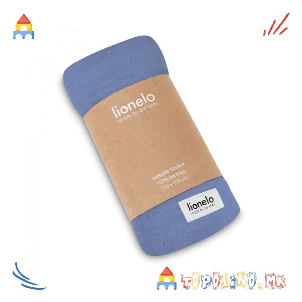 Тетра Пелена Од Бамбус Темно Сина - Lionelo