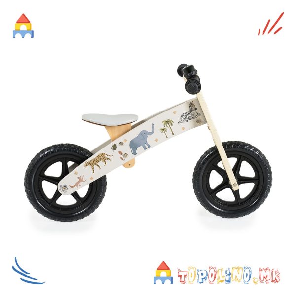 Точак Balance Bike Лео и Пријатели Дрвен - Byox