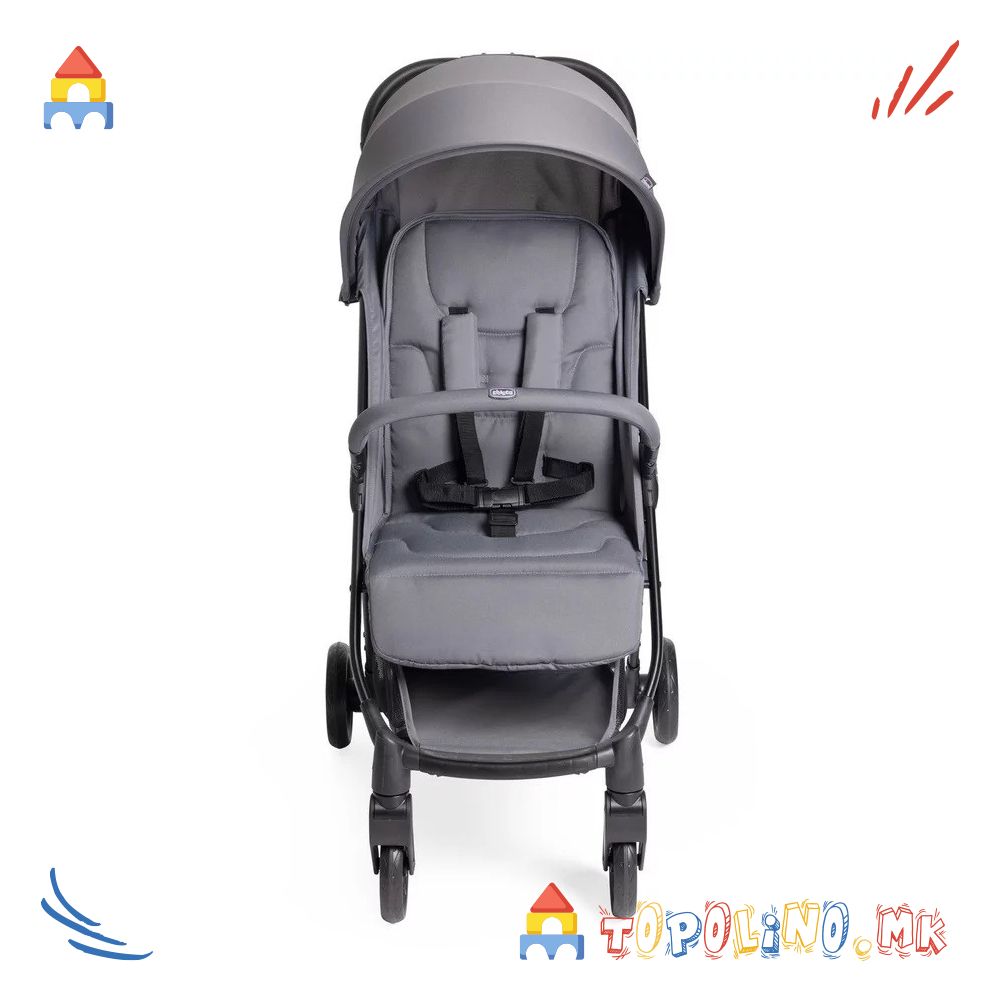 Количка Urbino Black 0м+ - Chicco