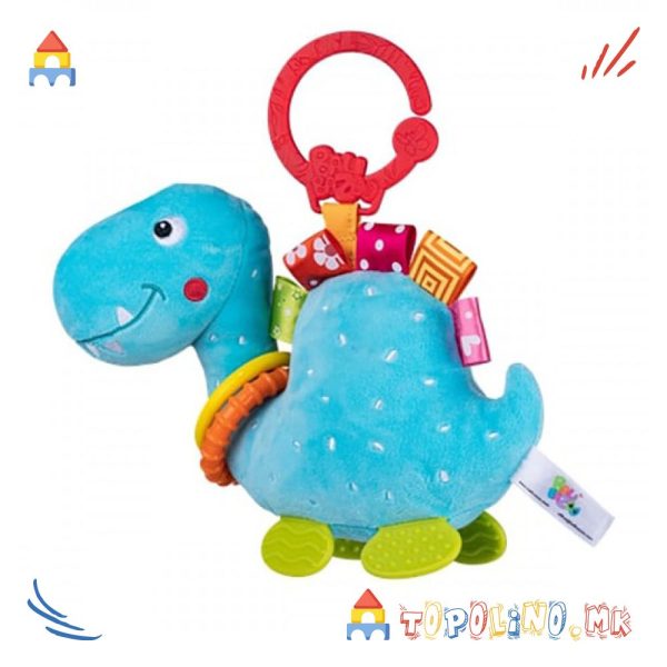 Играчка за Количка Windbell Dino - Bali Bazoo