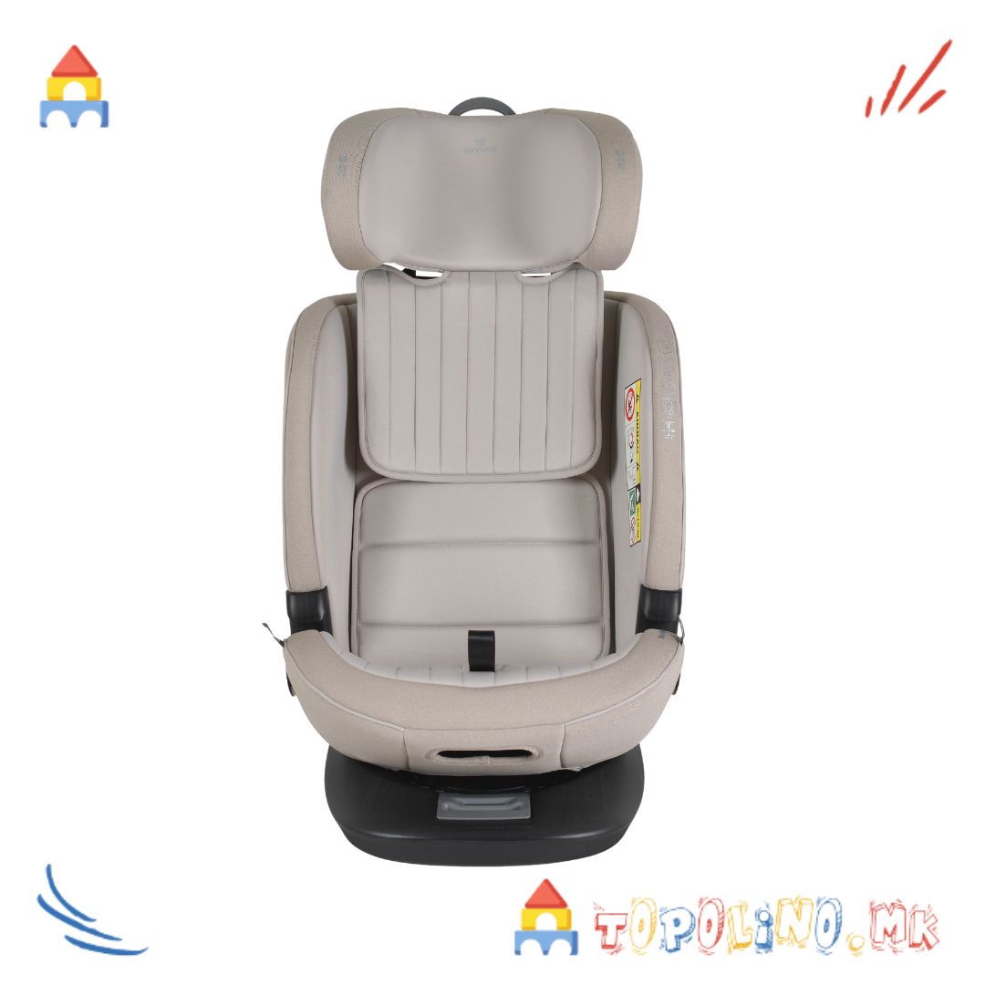Седиште за Автомобил GTS Sandstone 40cm - 150cm - Cangaroo - Image 4