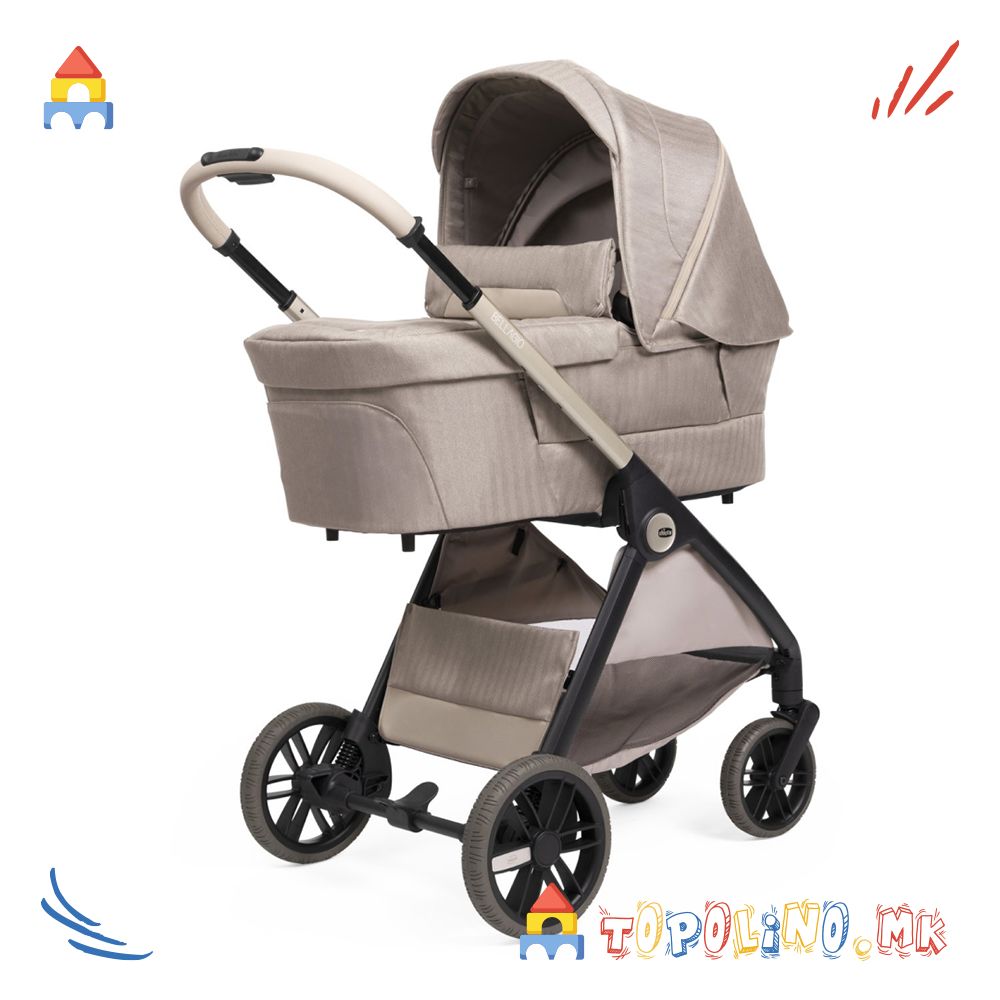 Количка Trio Bellagio Primo Como Lake I-Size 0м+ - Chicco - Image 6