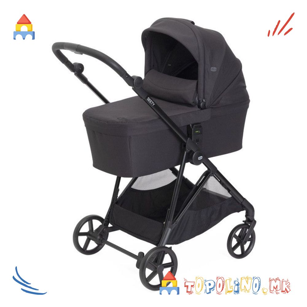 Количка Trio Seety 2 Ebony со Kory Essential - Chicco - Image 10
