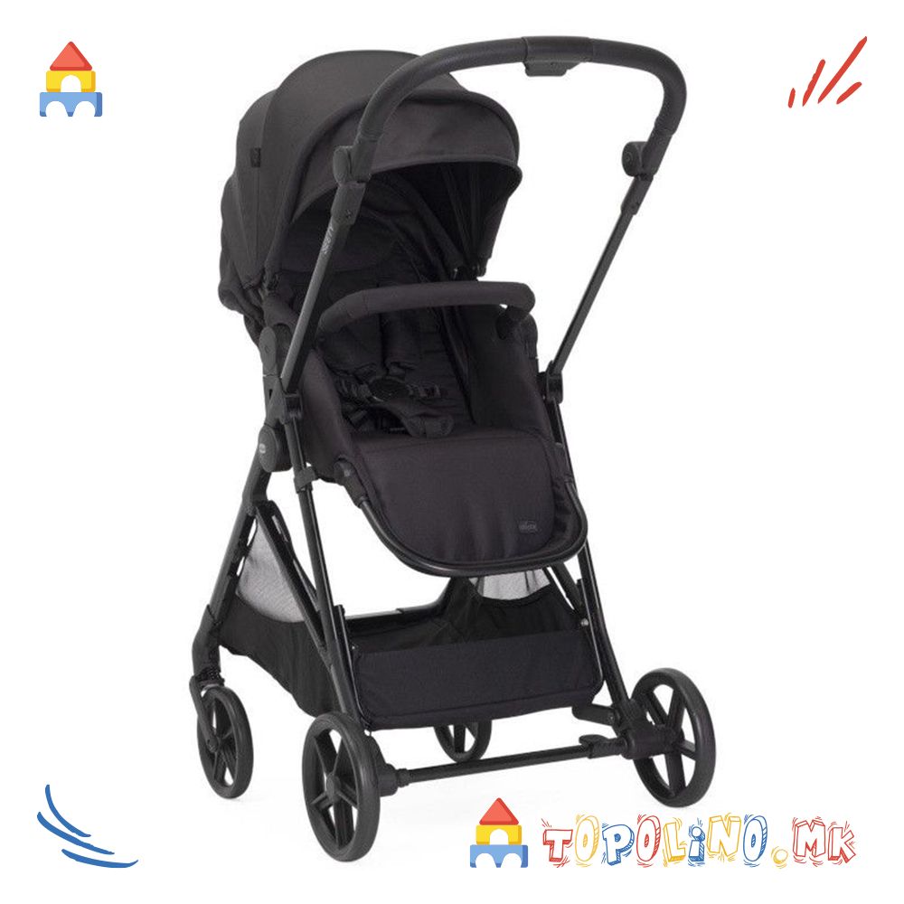 Количка Trio Seety 2 Ebony со Kory Essential - Chicco - Image 8