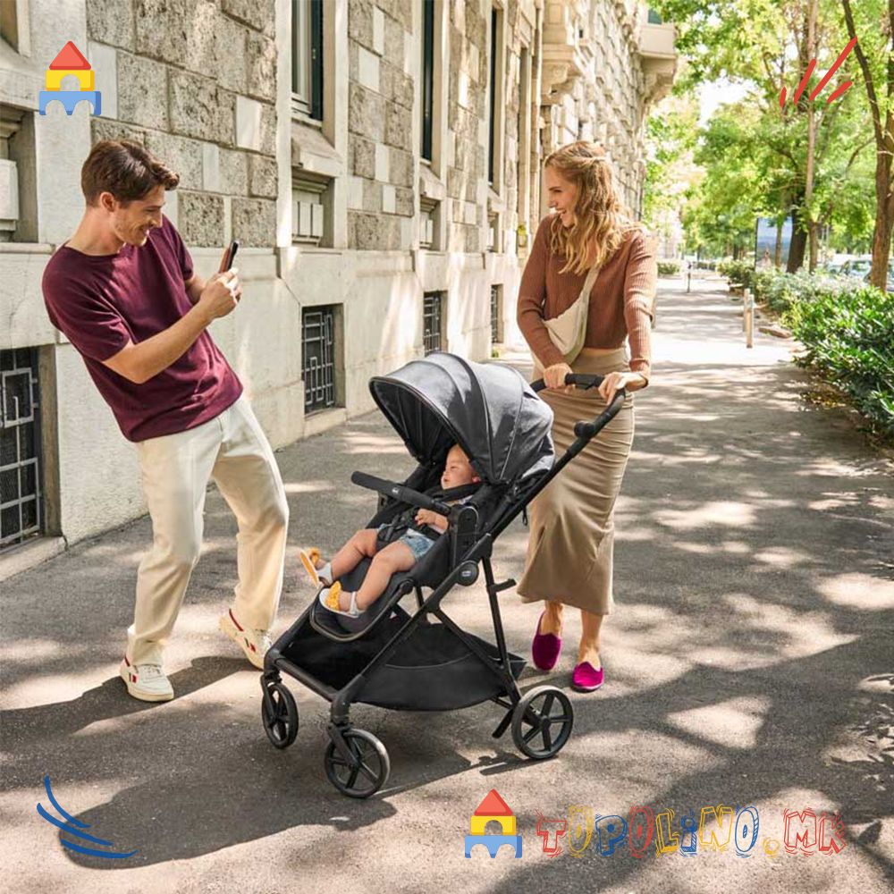 Количка Trio Seety 2 Sandshell со Kory Essential - Chicco - Image 2